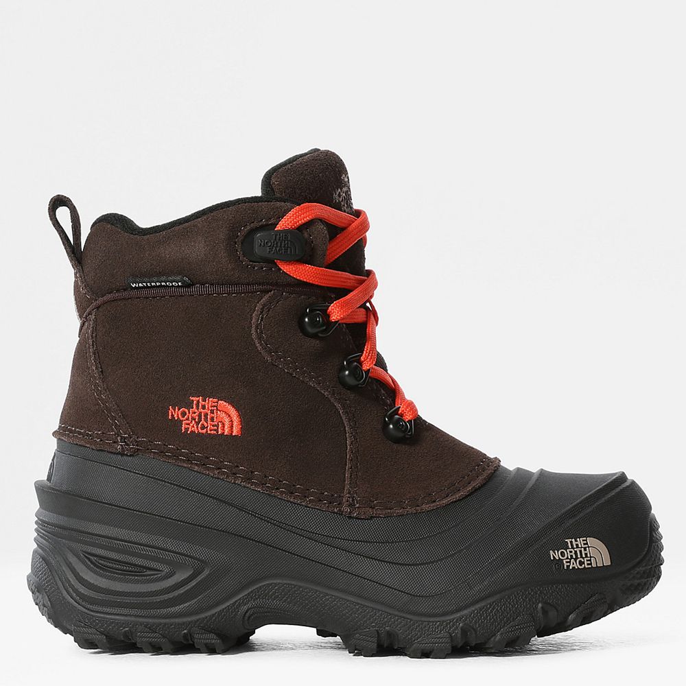 The North Face Boots Youth Australia - The North Face Chilkat Lace Ii Coffee Brown (GRI-329054)